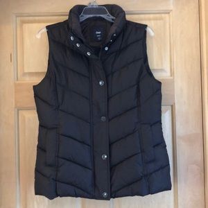 GAP Dark Brown Puffer Vest